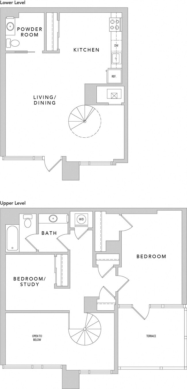 2P Townhouse Renovation 2 9-163 floor plan
